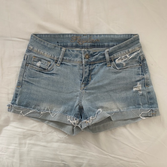 High waisted jean shorts - Picture 1 of 2